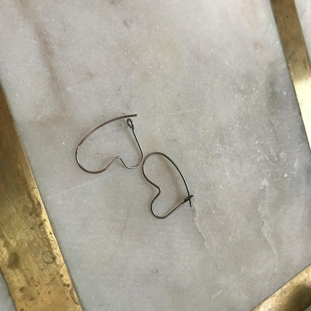 Heart earrings